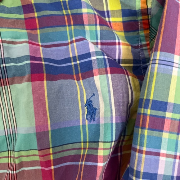 Ralph Lauren Multicolored Plaid Dress Shirt - Picture 4 of 4